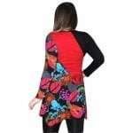 Tunika Piros Fekete Levelek