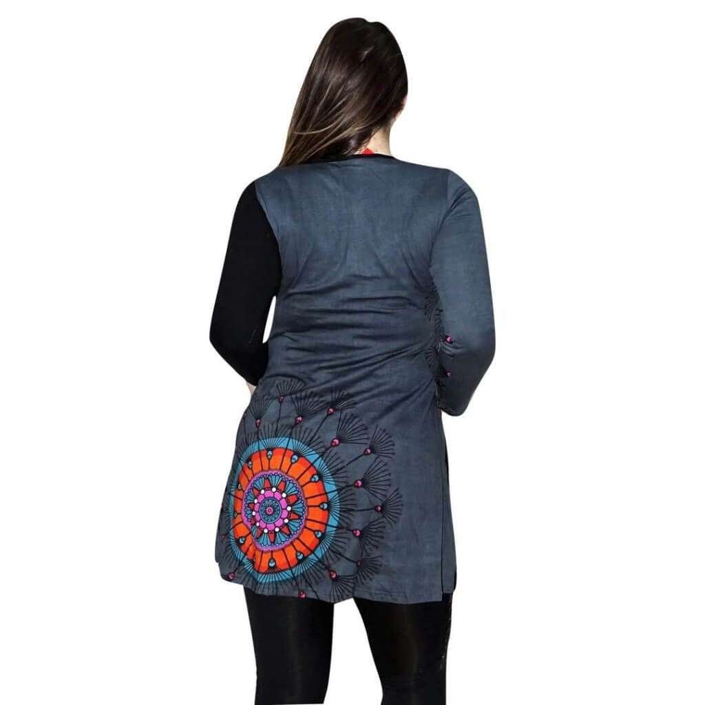 Tunika Szürke Mandalával