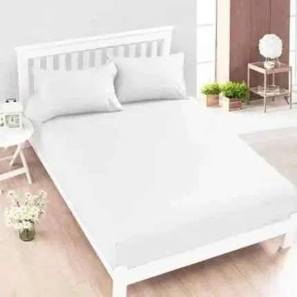 Gumis Lepedő Fehér Frottír