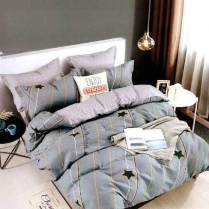 Ágynemű Zöldes Szürke Csillagos