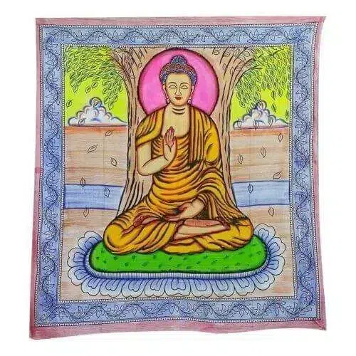 Falvédő Buddha Középen