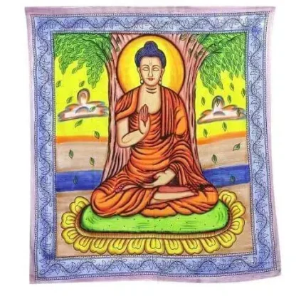 Falvédő Buddha Naplementében