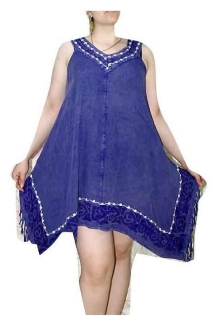 Nyári Ruha Pántokkal Hímzett