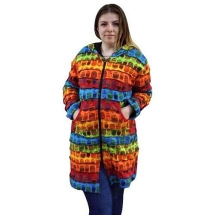 Kabát Szivárvány Csíkos Bagoly