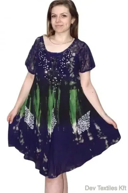 Nyári Ruha Rövid Ujjú Flitteres