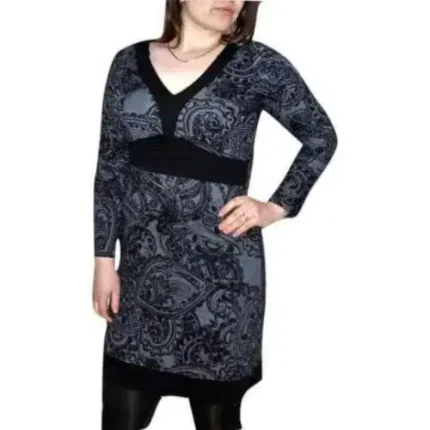 Tunika Szürke Fekete Mandalás