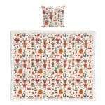 Takaró Fehér Karácsonyi Minta