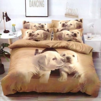 Ágynemű Aranyos Kölyökkutyákkal