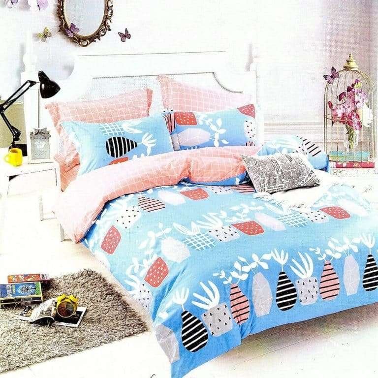 Ágynemű Cserepes Virágokkal