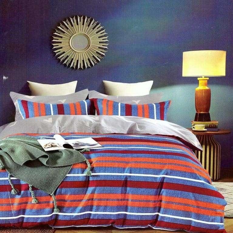 Ágynemű Élénk Színes Csíkokkal