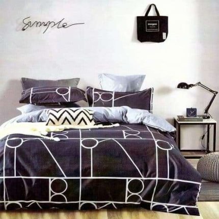 Ágynemű Szürke Rajzolt Vonalak