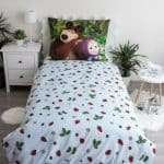 Masha and the Bear Strawberry Ágyneműhuzat-2