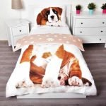 Német Boxer Kiskutya Ágyneműhuzat 3d-1