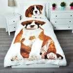 Német Boxer Kiskutya Ágyneműhuzat 3d-2