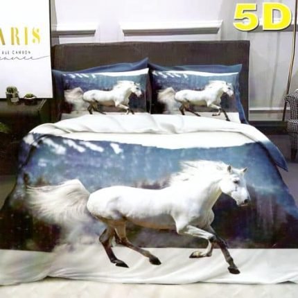 Fehér Lovas Ágyneműhuzat