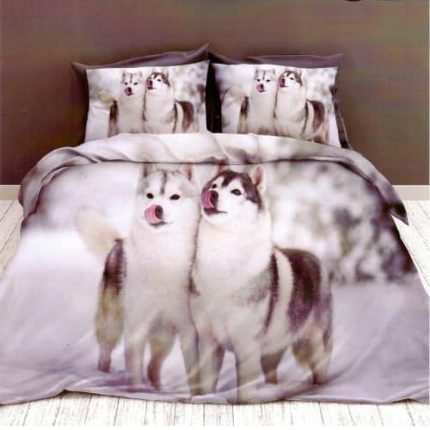 Husky Kuytus Ágyneműhuzat Szürke