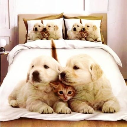 Kutyusok És Cicás Ágyneműhuzat