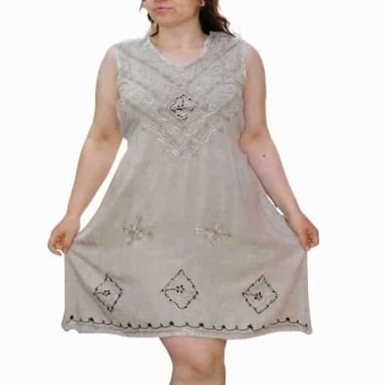 Drapp Nyári Rövid Ruha