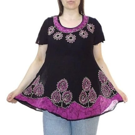 Nyári Tunika Pink Virágokkal