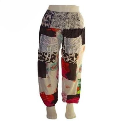 Nyári Nadrág Patchwork Mintával