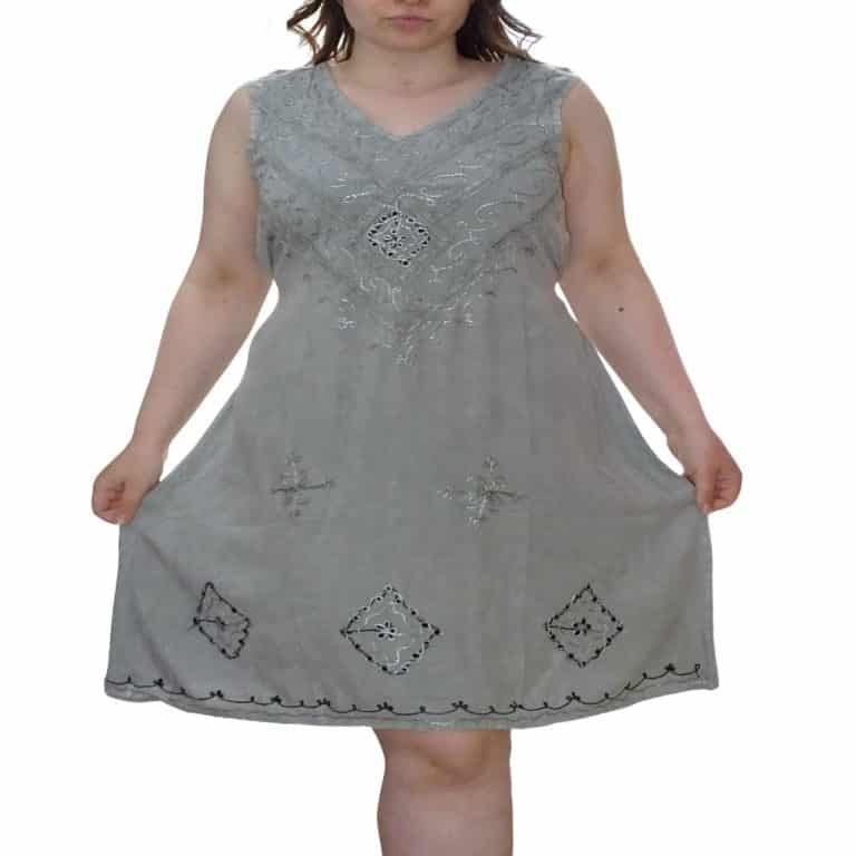 Szürke Nyári Rövid Ruha