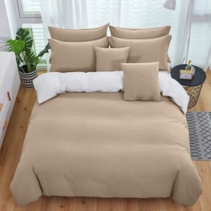 Drapp Bézs Egyszínű Ágynemű