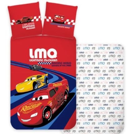 Disney Verdák Racing Pamut Ágyneműhuzat