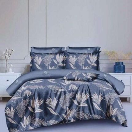 Szürke Arany Virágokkal pamut Ágynemű