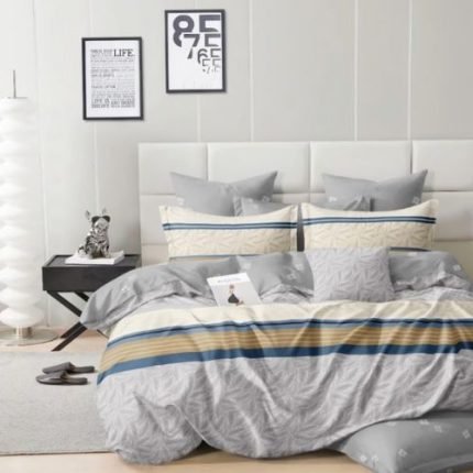 Szürke Sárga Csíkos Ágynemű