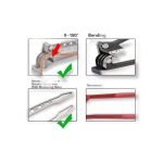 Kézi Csőhajlító 180° 3in1 1/4" 5/16" 3/8" Profi Minőség - Image 8