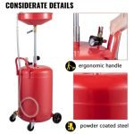 Pneumatikus Olajleeresztő Kék Színű 80 Literes Kerekes - Image 3