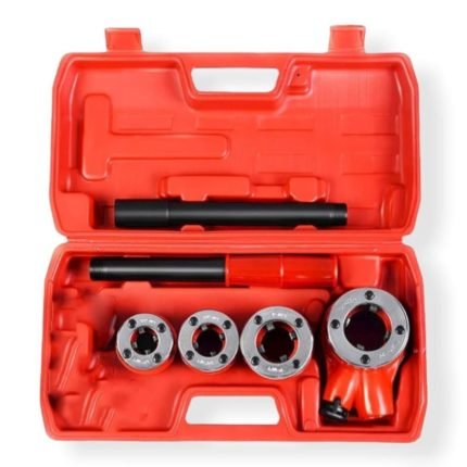 Kézi Cső menetmetsző Racsnis 4db-os