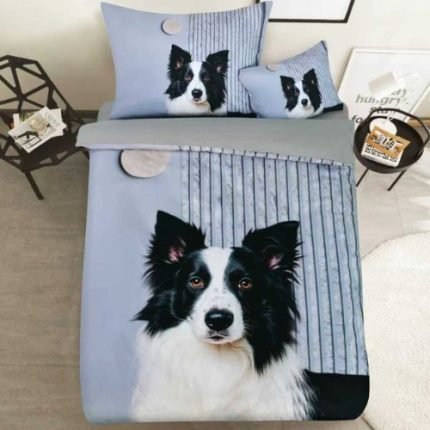 Border Collie 3D ágyneműhuzat