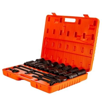 PNEUMATIKUS SZERSZÁMKÉSZLET ÉS 21 RÉSZES 3/4-ES KÉSZLET