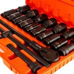 PNEUMATIKUS SZERSZÁMKÉSZLET ÉS 21 RÉSZES 3/4-ES KÉSZLET - Image 6