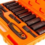 PNEUMATIKUS SZERSZÁMKÉSZLET VILLÁSKÉSZLET 14 darabos 1/2" hüvelykes - Image 3