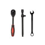 PNEUMATIKUS SZERSZÁMKÉSZLET VILLÁSKÉSZLET 37 el. 1/2" hüvelyk - Image 5