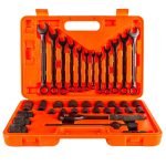 PNEUMATIKUS SZERSZÁMKÉSZLET VILLÁSKÉSZLET 37 el. 1/2" hüvelyk - Image 2