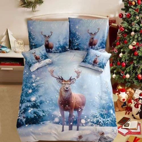 Karacsonyi agynemu huzat szarvas hoesesben